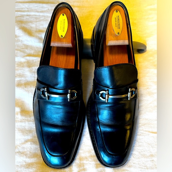 Men’s Cole Haan Black Leather Dress Loafers - Picture 1 of 8